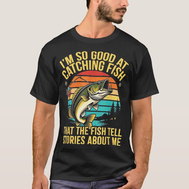 Funny B Fishing Quote Angler Snnerbait Lure Humor  T-Shirt (Front)