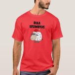 Funny Baa Humbug Christmas Cartoon T-shirt at Zazzle