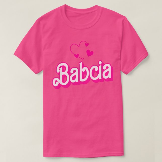 Funny Babcia Gifts Womens Babcia 1 T-Shirt (Design Front)