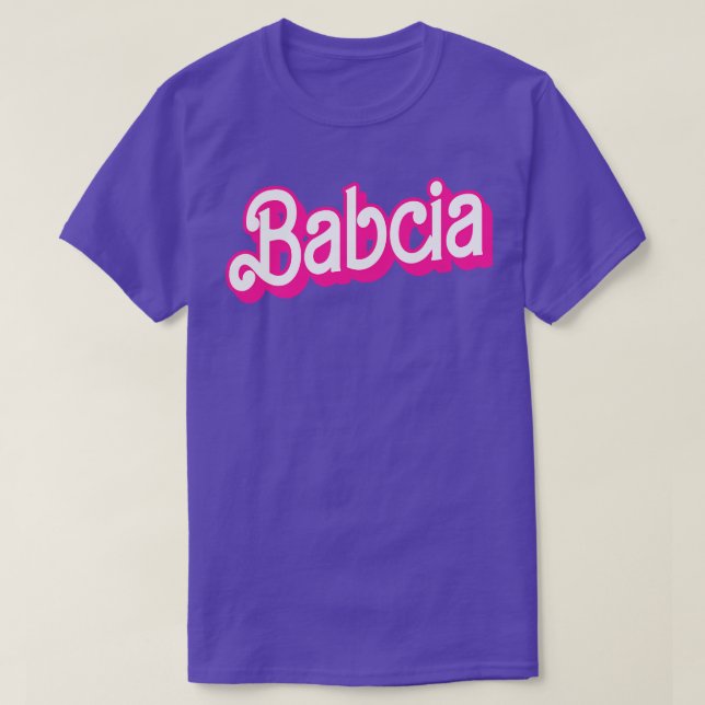 Funny Babcia Gifts Womens Babcia T-Shirt (Design Front)