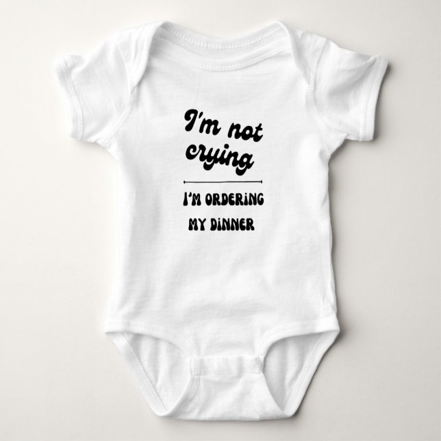 Funny baby baby bodysuit (Front)