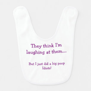 Funny Baby Bib