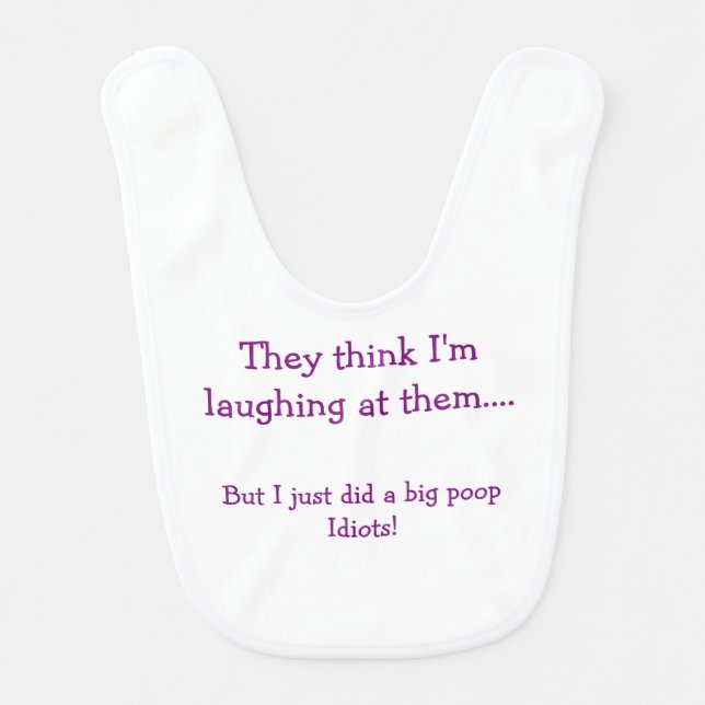 Funny Baby Bib (Front)