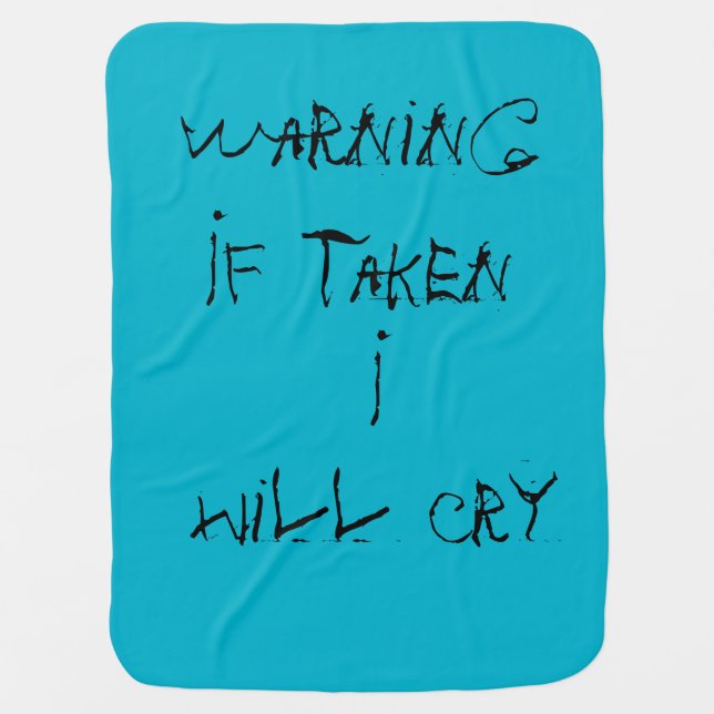 Funny baby blanket (Front)