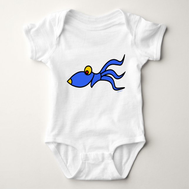 funny baby bodysuite baby bodysuit (Front)
