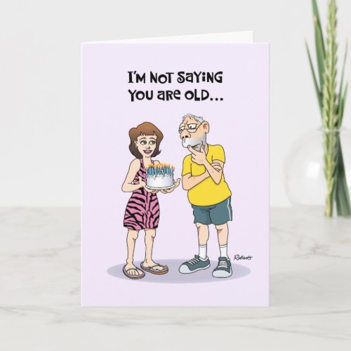 Funny Baby Boomer Birthday Card