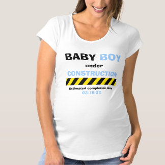 Funny Baby Boy Maternity Pregnancy for Women Maternity T-Shirt