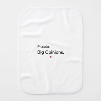 Funny Baby Burp Cloth | Italian Humor Gift