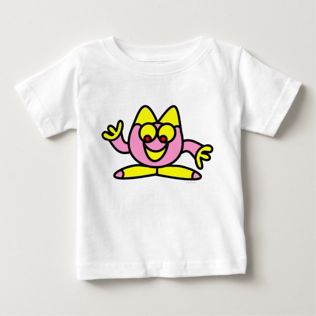 Funny baby cat t shirt (Front)