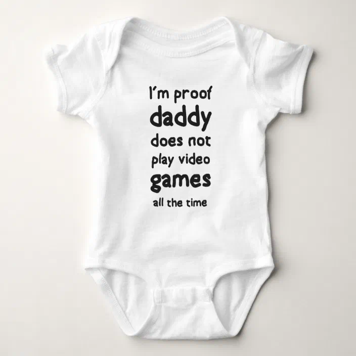 Game Baby Girl 1 Baby Romper Funny Cute Video Gamer New Born Baby Girl Gift 