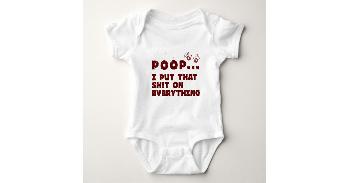 Kiwi Autonoom parallel funny baby clothes sayings - baby poop joke shirt | Zazzle