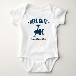 Baby Reel Cute Fishing Bodysuit Shirt