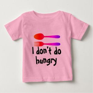 Funny Baby Food Quote Baby T-Shirt