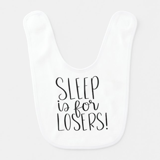 Funny Baby Gift For New Parents Baby Bib (Front)