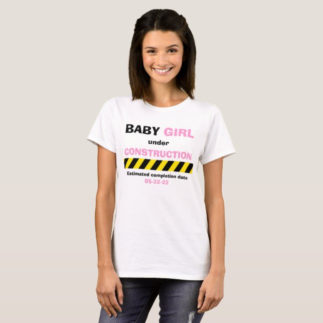 Funny Baby Girl Maternity Pregnancy Women T Shirt Zazzle