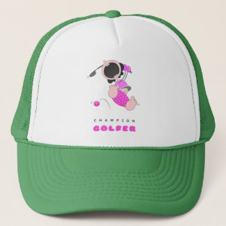 Funny Baby Golf | Funny Cartoon Golfer | Funny Trucker Hat
