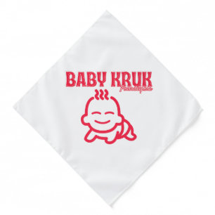 Funny Baby Kruk Philadelphia Premium  Bandana