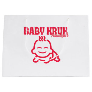 Funny Baby Kruk Philadelphia Premium  Large Gift Bag