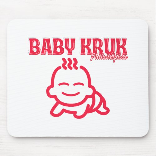 Funny Baby Kruk Philadelphia Premium  Mouse Pad