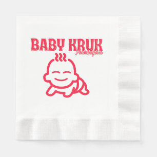 Funny Baby Kruk Philadelphia Premium Napkins
