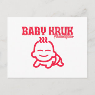 Funny Baby Kruk Philadelphia Premium Postcard