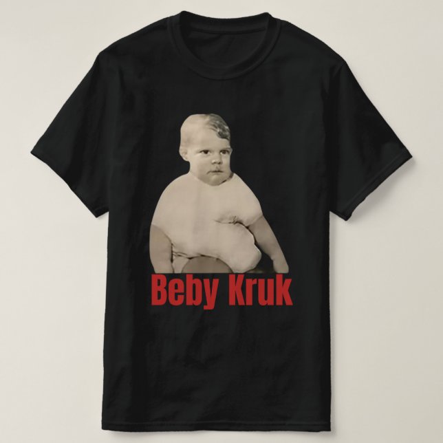 Funny Baby Kruk shirt, Baby Kruk mens T-Shirt (Design Front)