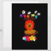 Funny Baby Lion King: Hakuna Matata Art Design (Front/Back)