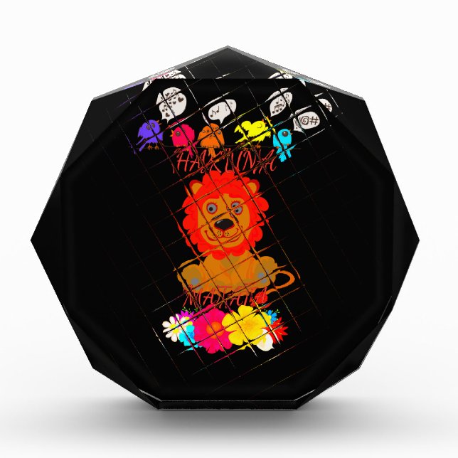 Funny Baby Lion King: Hakuna Matata Art Design Award (Front)