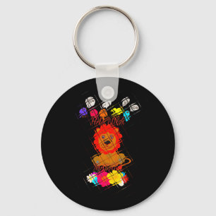Funny Baby Lion King: Hakuna Matata Art Design Keychain
