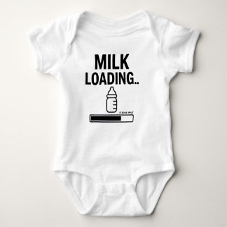 Funny Baby Overall– “Milk Loading… Please Wait” – Baby Bodysuit