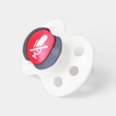 Funny baby pacifier - MUTE button (Front Right)