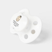 Funny Baby Sarcastic 3am Crying No Reason Meme Pacifier (Front Right)