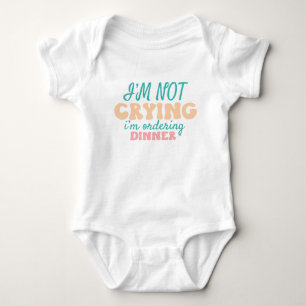 Funny Baby Saying Dinner Order Bodysuit