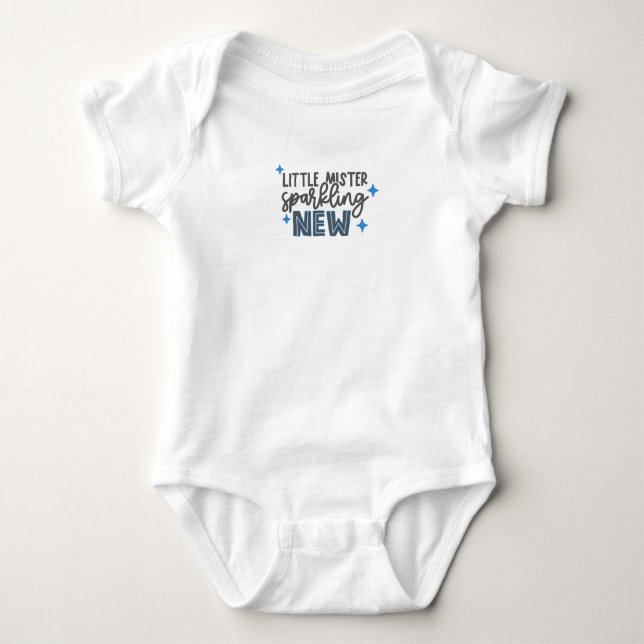 Funny Baby Saying Newborn, Funny Baby Quote Baby S Bodysuit (Front)