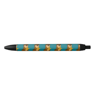 Funny Baby Sea Otter with Starfish Pen