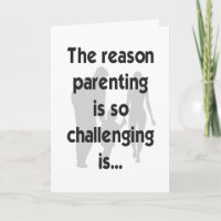 Funny Baby Shower Greeting Card
