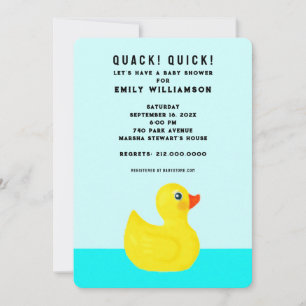 Funny Baby Shower Invitation