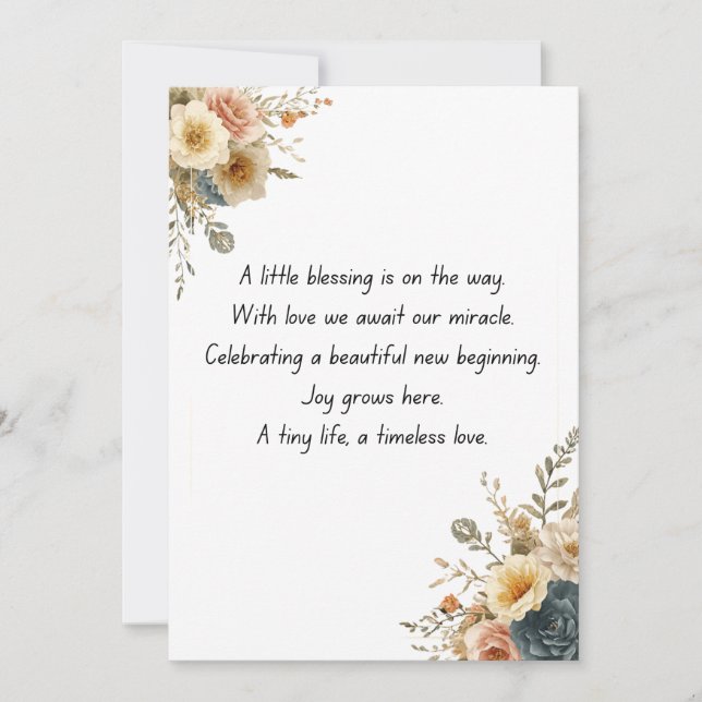 Funny Baby Shower Party Invitation Template (Front)