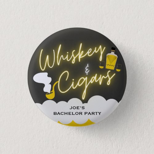 Funny bachelor party  button