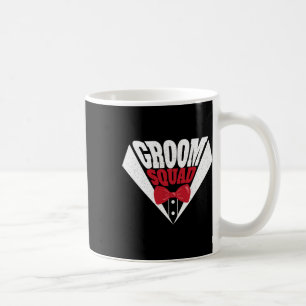 Funny Bachelor Party Groom Squad Stag Wedding Part Coffee Mug