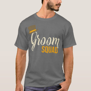 Funny Bachelor Party Groom Squad Stag Wedding Part T-Shirt