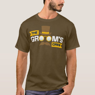 Funny Bachelor Party Grooms Crew Stag Wedding Part T-Shirt