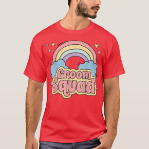 Funny Bachelor Party Group Set Groom Squad T-Shirt