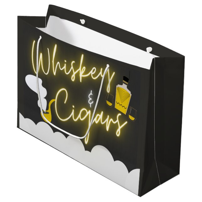 Funny bachelor party  large gift bag (Front Angled)