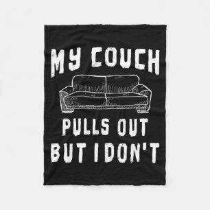 Funny Bachelor Party S Pull Out Mens Humor Sarcast Fleece Blanket