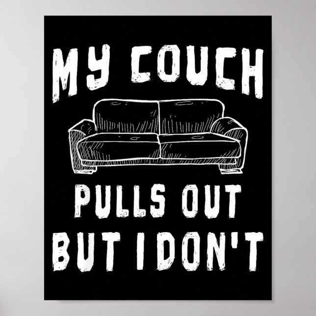 Funny Bachelor Party S Pull Out Mens Humor Sarcast Poster (Front)