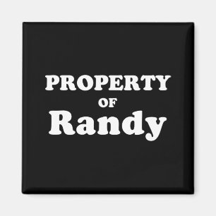 Funny Bachelorette Gifts For Bride Property Of Ran Magnet