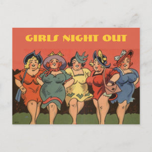 funny bachelorette party,bridal shower,hen .... invitation postcard