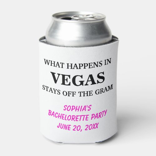 Funny Bachelorette Party Create Your Own Can Cooler