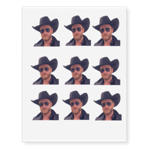 Funny Bachelorette Party Groom Picture Photo Temp Temporary Tattoos